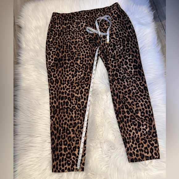 Michael Kors Pull-on Cheetah Trousers Animal Print with Pockets ✨brand n… - Picture 8 of 13